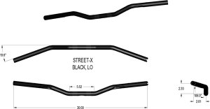 Street-x Handlebars Black
