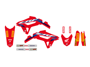 Blackbird Racing Replica Team Honda Hrc 2022 Graphics Kit Red, 1, nordicamoto.ro