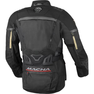 Geaca textil impermeabila touring/adventure MACNA CHIEFTANE M Bej/Negru, 4, nordicamoto.ro