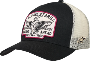 Șapcă Trucker cu emblemă Heritage, negru, nordicamoto.ro