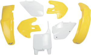 Full Body Replacement Plastic Kit White, Yellow
