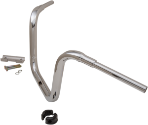 1-1/2(r) Grande Traditional Ape Hanger Handlebar Silver, 1, nordicamoto.ro