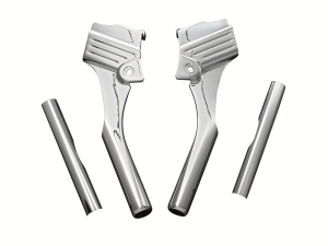 Deluxe Neck Cover Kit Chrome, 2, nordicamoto.ro