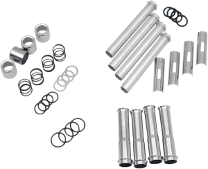 Pushrod Tube Kit Silver