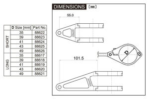 Mounting Bracket Black