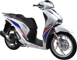 Scooter Decals Blue, Red, 3, nordicamoto.ro