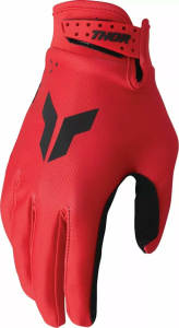 THOR Launchmode Gloves Red, Black 