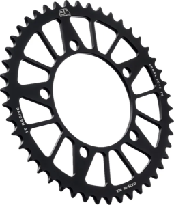 JT SPROCKETS Racelite Aluminum Rear Sprocket Black 