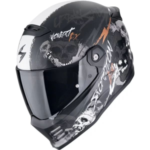 Casca integrala SCORPION COVERT FX SKULLZ, nordicamoto.ro