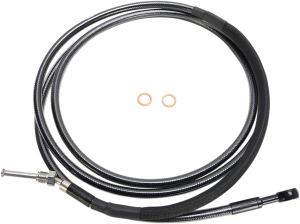 Alternate Length Hydraulic Clutch Line Black, 2, nordicamoto.ro