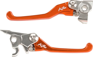 Unbreakable Pivot Clutch And Brake Levers Orange, 1, nordicamoto.ro