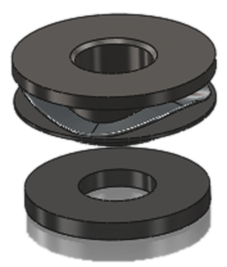 Set de montare negru, 1, nordicamoto.ro
