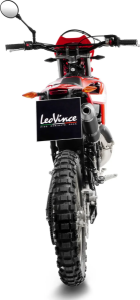 Tobă de eșapament LeoVince X-FIGHT Black Edition Slip-On pentru Beta RR 50 2T, 2, nordicamoto.ro
