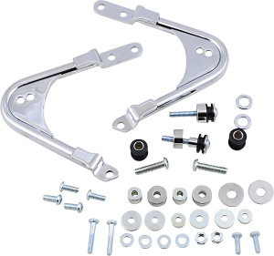 Detachable Tour Pack Rack Mounting Kit Chrome