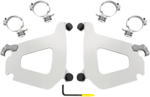 Bullet Fairing Mount Kit Polished, 1, nordicamoto.ro