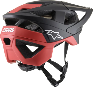 Casca MTB Alpinestars Vector Pro Atom Matte Black/Red S, 2, nordicamoto.ro