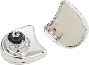 Fairing Mount Mirrors Silver, Chrome, 1, nordicamoto.ro
