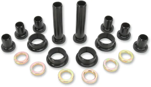MOOSE RACING Rear Suspension Bushing Kit Black 