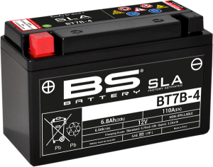 Sla Factory- Activated Agm Maintenance-free Battery Black