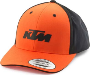 Sapca KTM Mechanic Curved Cap Orange Black