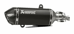 Slip-on Line Muffler Scooter Black 