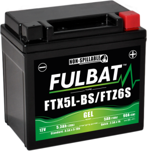 Baterie cu gel FULBAT FTX5L-BS GEL