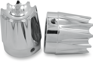 Front Axle Nut Cover Silver