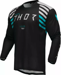 Tricou Enduro Thor Launchmode Zone Black