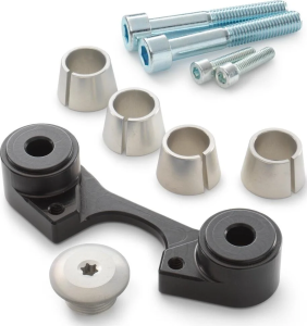 Steering damper bracket