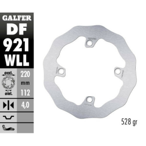 Disc frana spate Sherco 250/300/450 SE-R WP Galfer Solid