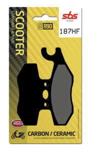 Hf Street Ceramic Organic Brake Pads, 1, nordicamoto.ro