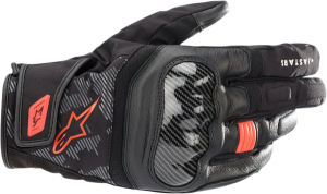 Manusi Piele Alpinestars Smx Z Drystar Negru/Rosu