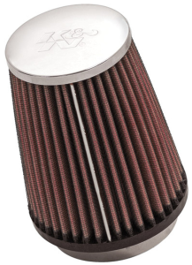 Clamp-on Air Filter Chrome
