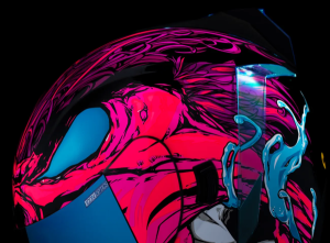 Casca Icon Airform Manik'rr Mips Pink, 12, nordicamoto.ro