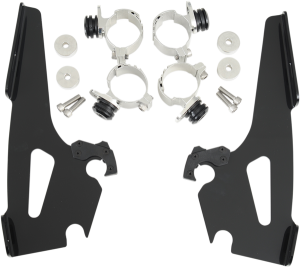Fats/slim Windshield Trigger-lock Complete Mount Kit Black