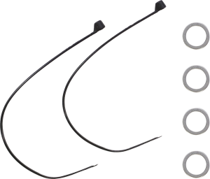 Proswivel Universal Brake Hose Silver, 3, nordicamoto.ro