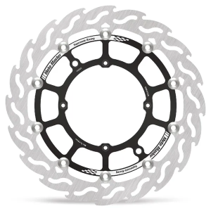 Supermoto Front Racing Rotors Black