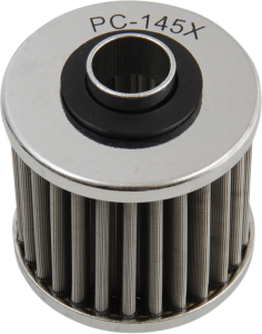 Flo® Stainless Steel  Oil Filter Chrome, 1, nordicamoto.ro