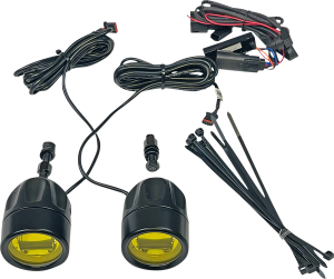 Probeam® Led Halo Fog Lights Black, 3, nordicamoto.ro