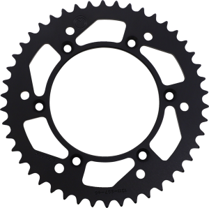 MOOSE RACING Rear Aluminum Sprocket Black , nordicamoto.ro