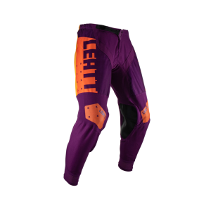 Pantaloni Leatt Moto 4.5 Indigo Purple/Orange