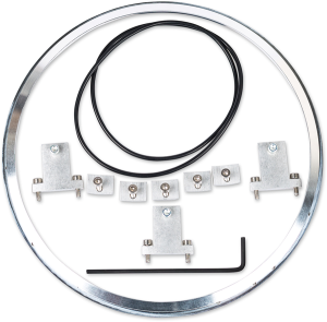 Headlight Adapter Kit Chrome