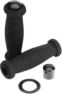 Foam Grip Set Black, 1, nordicamoto.ro