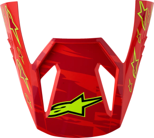 Cozoroc Casca Alpinestars SM3 Falcon Rosu/Alb/Albastru, nordicamoto.ro