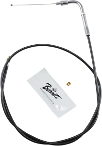 Black Vinyl Throttle/idle Cable Black
