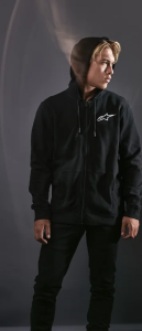 Alpinestars Ageless Zip Hoodie White, Black  S, 2, nordicamoto.ro