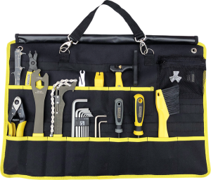 Burrito Tool Kit Black, Yellow