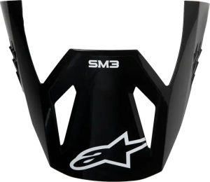 Vizieră Cască Alpinestars SM3 Black