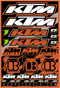 Decal Sheet, 1, nordicamoto.ro