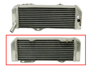 RADIATOR PSIHIC HONDA XR 650R '00-07 CAPACITATE STANDARD Ranforsat STÂNGA (BUC)